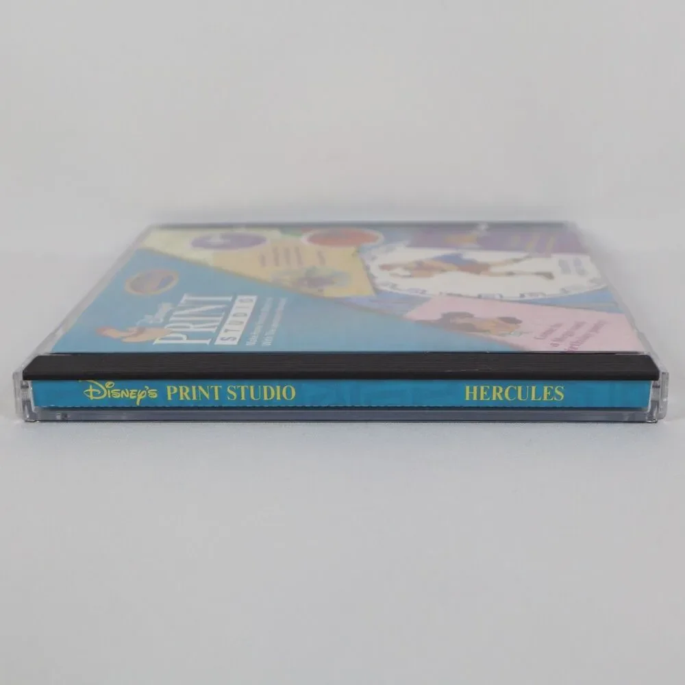 Disney's Hercules Print Studio (PC, 1997) CD-ROM Arts and Crafts Software
